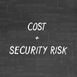 Cost & Security Risk