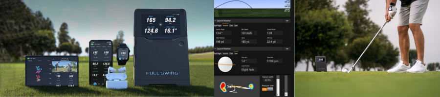 Full Swing Golf launch kit device & ipad demo