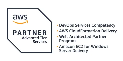 AWS partner badge - SaaS