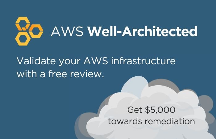 AWS Well-Architected - free WAR with $5000 towards remediation