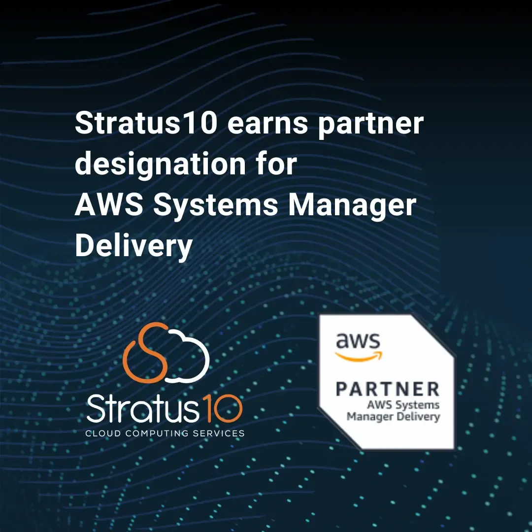 Stratus10 Recognized as AWS EC2 Systems Manager Service Delivery Partner