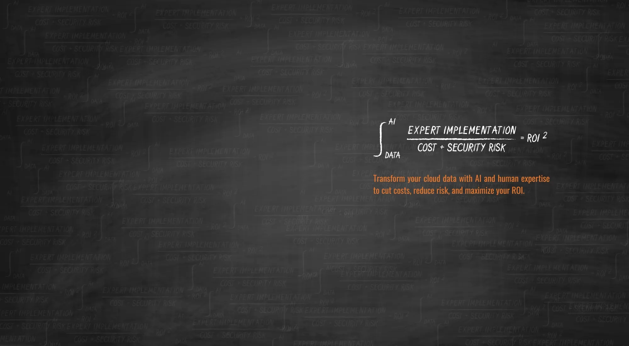 Stratus10 LA Summit equation answer chalkboard