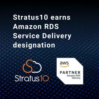 Stratus10 Earns Amazon RDS Service Delivery Designation