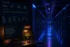 Cloud automation strategy blog - data center image with automation screen
