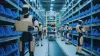 AI robots working in a warehouse / AI readiness checklist for businesses
