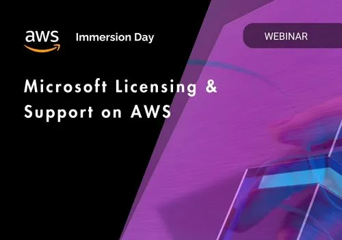 Microsoft Licensing & Support on AWS